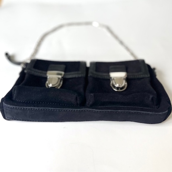 Banana Republic Black Suede Purse. - Picture 3 of 5